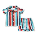Baby & Kids Striped Western Summer Pajamas
