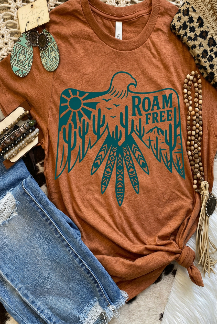 Roam Free Tee