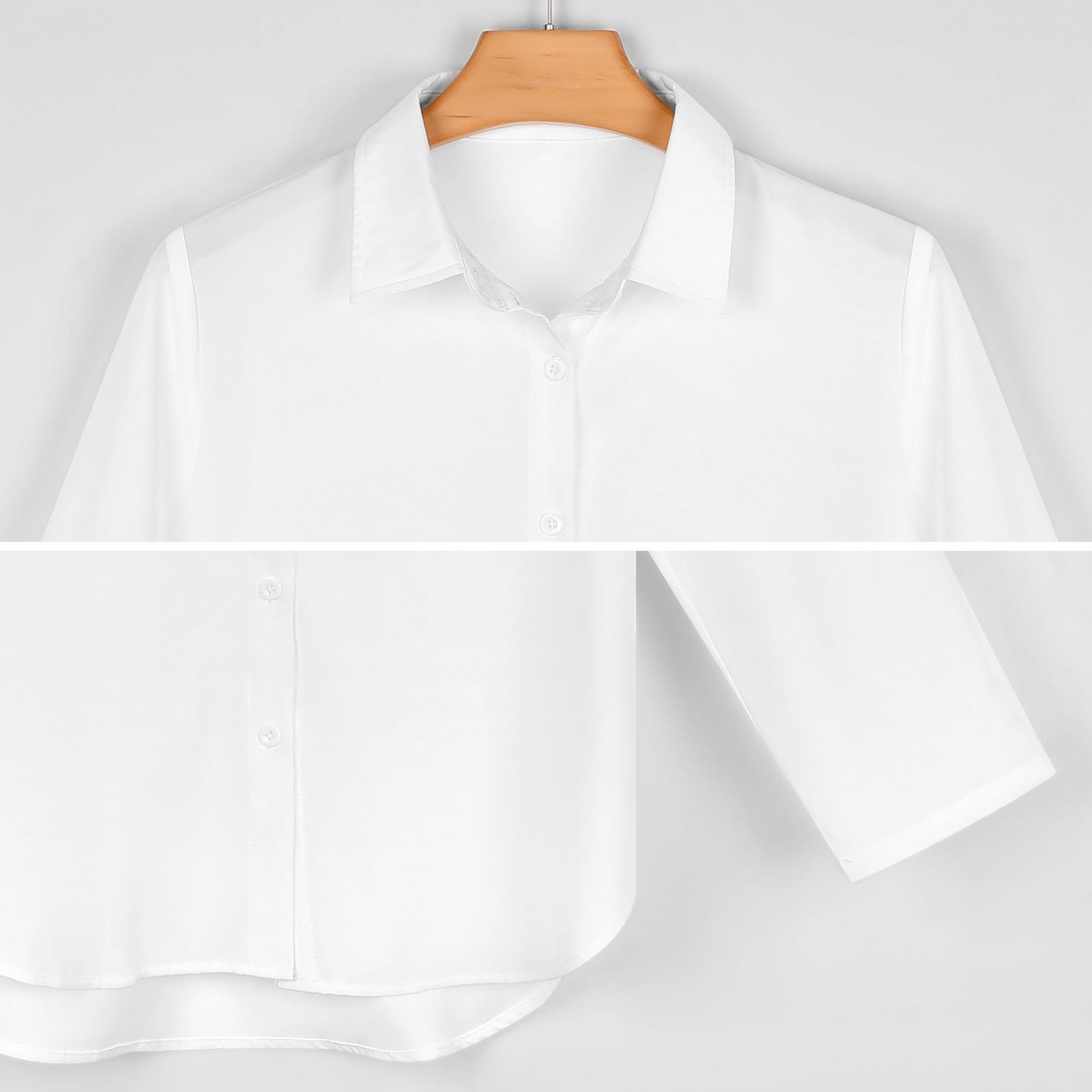 Baha Ranch Pop Western Wanted Button-Up Blouse