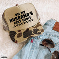 Husband's Last Nerve Trucker Hat *13 Colors