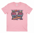 Hot Cowgirl Summer Coastal Western Graphic Tee – Retro Pink