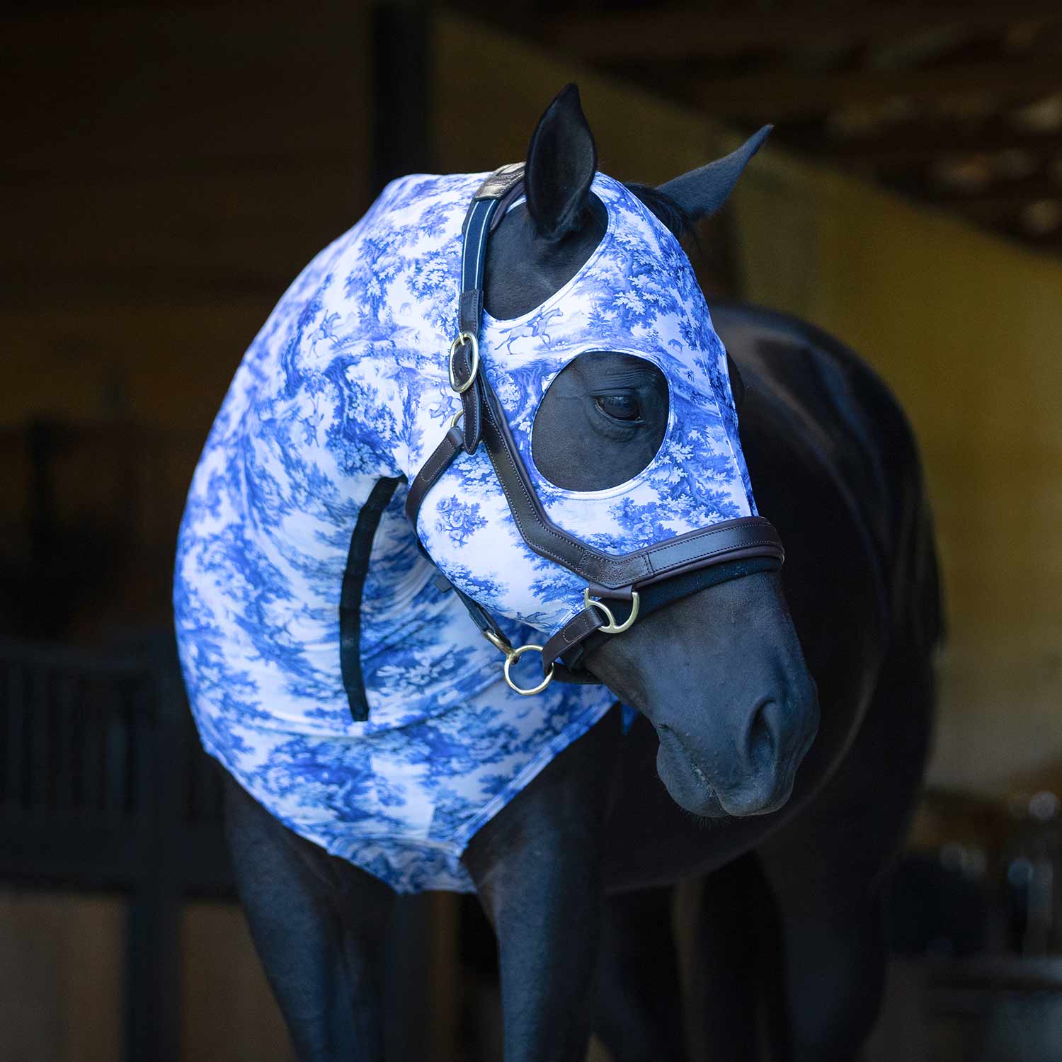 Jeffers Expression Lycra Horse Hood