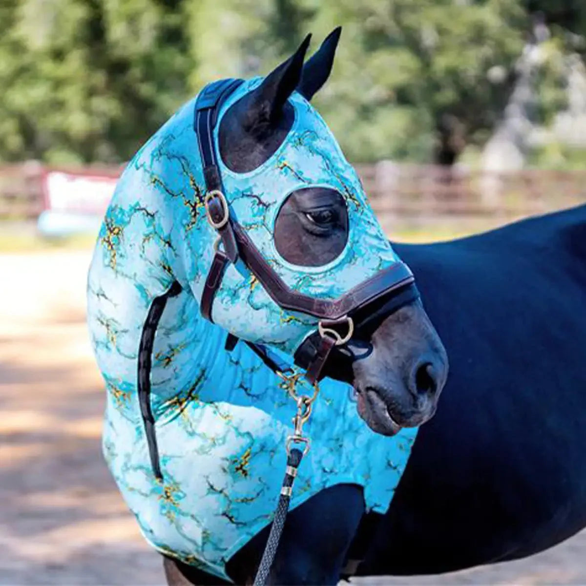 Jeffers Expression Lycra Horse Hood