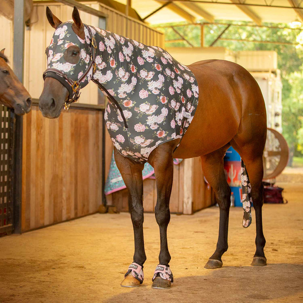 Jeffers Expression Lycra Horse Hood
