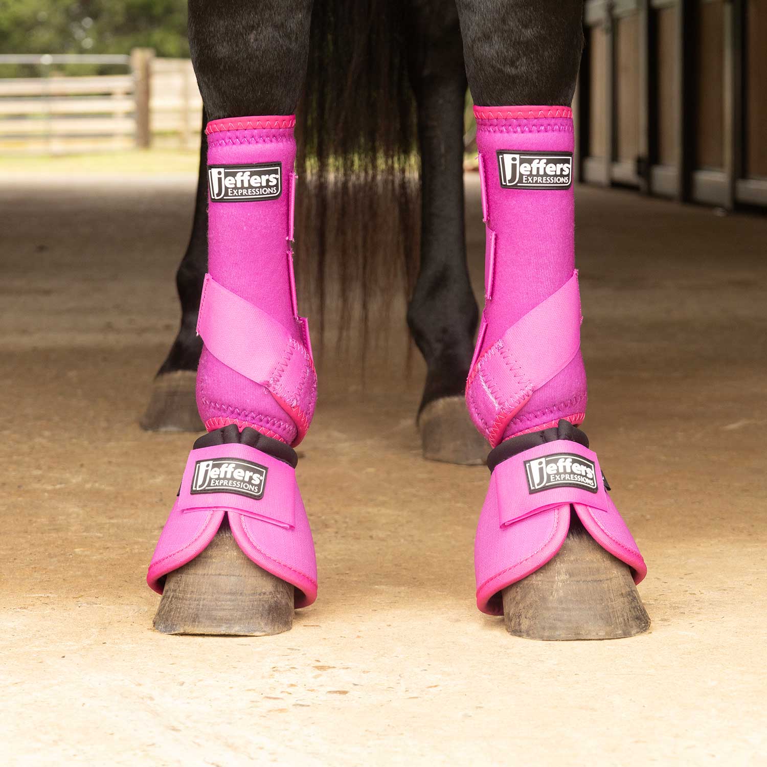 Jeffers Expression Neon Protective Horse Boots