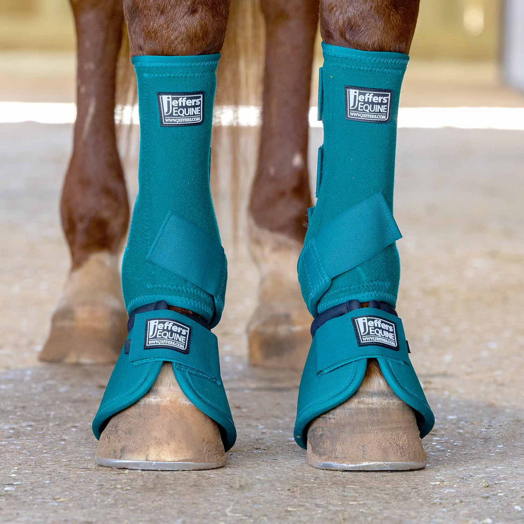 Jeffers Protective Horse Boots – Solid Colors
