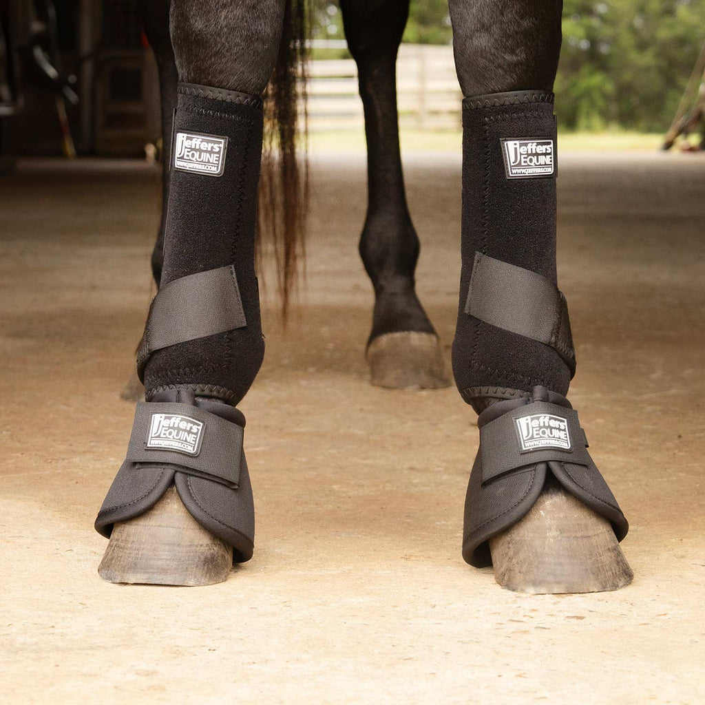 Jeffers Protective Horse Boots – Solid Colors