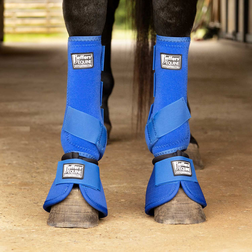 Jeffers Protective Horse Boots – Solid Colors