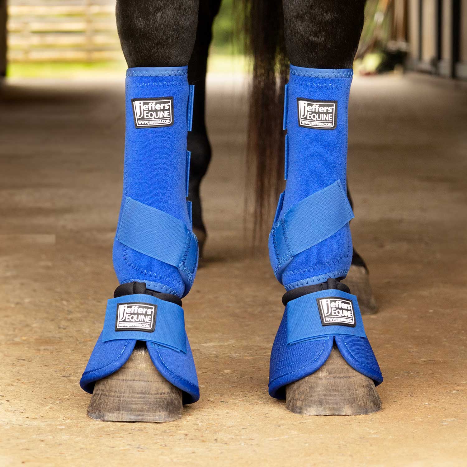 Jeffers Protective Horse Boots – Solid Colors