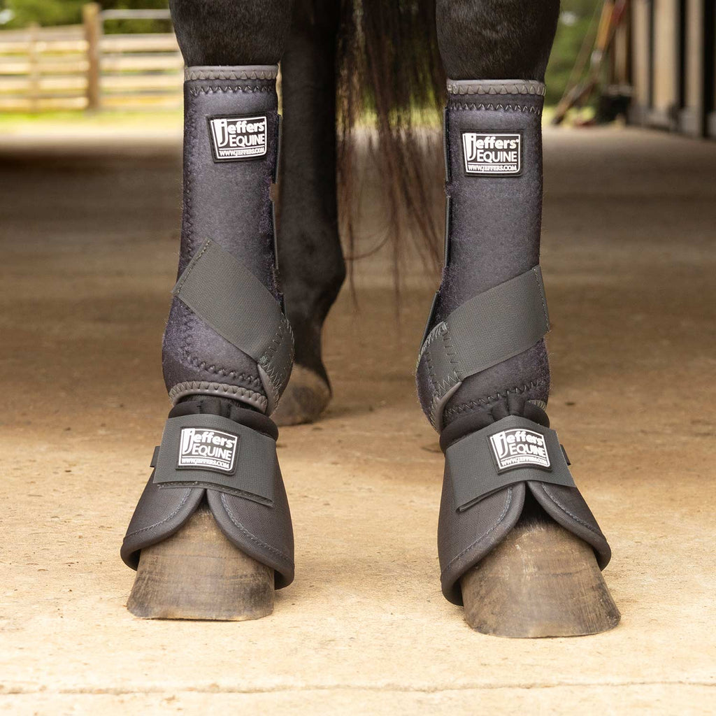 Jeffers Protective Horse Boots – Solid Colors