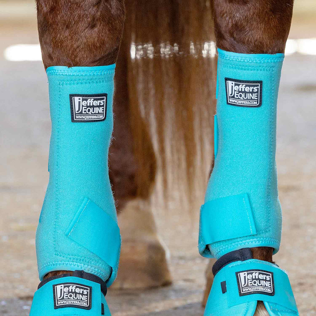 Jeffers Protective Horse Boots – Solid Colors