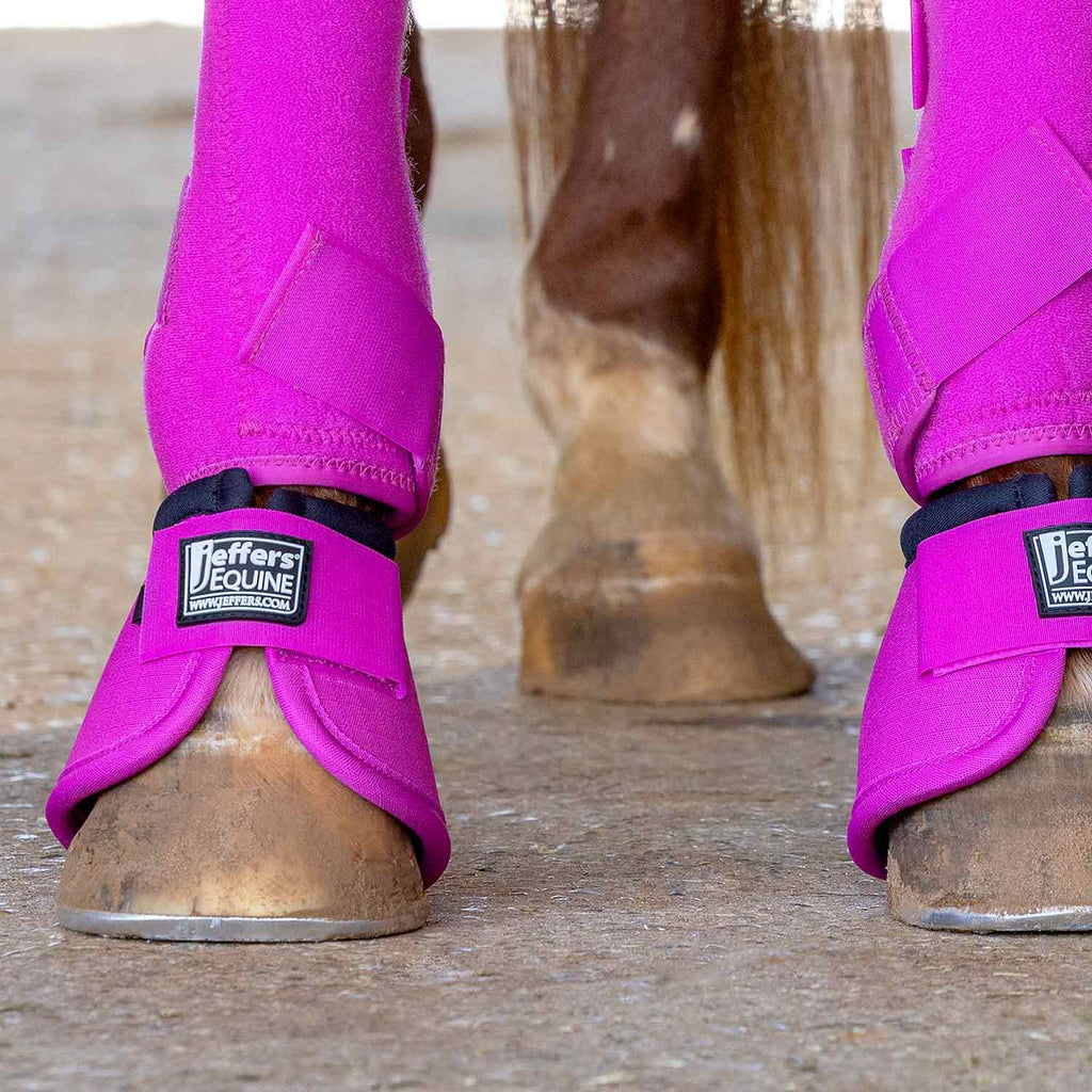 Jeffers Protective Horse Boots – Solid Colors