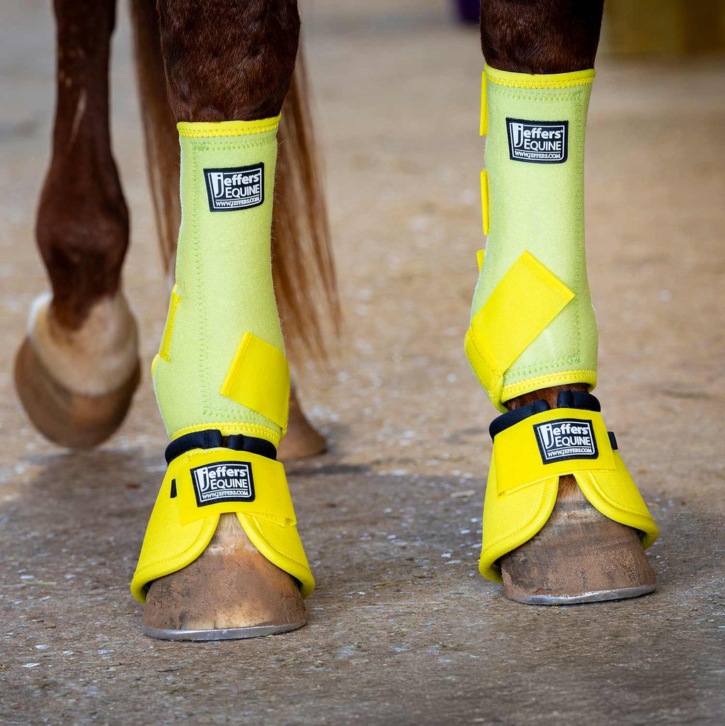 Jeffers Protective Horse Boots – Solid Colors