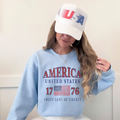 America United States 1776 Crewneck Sweatshirt